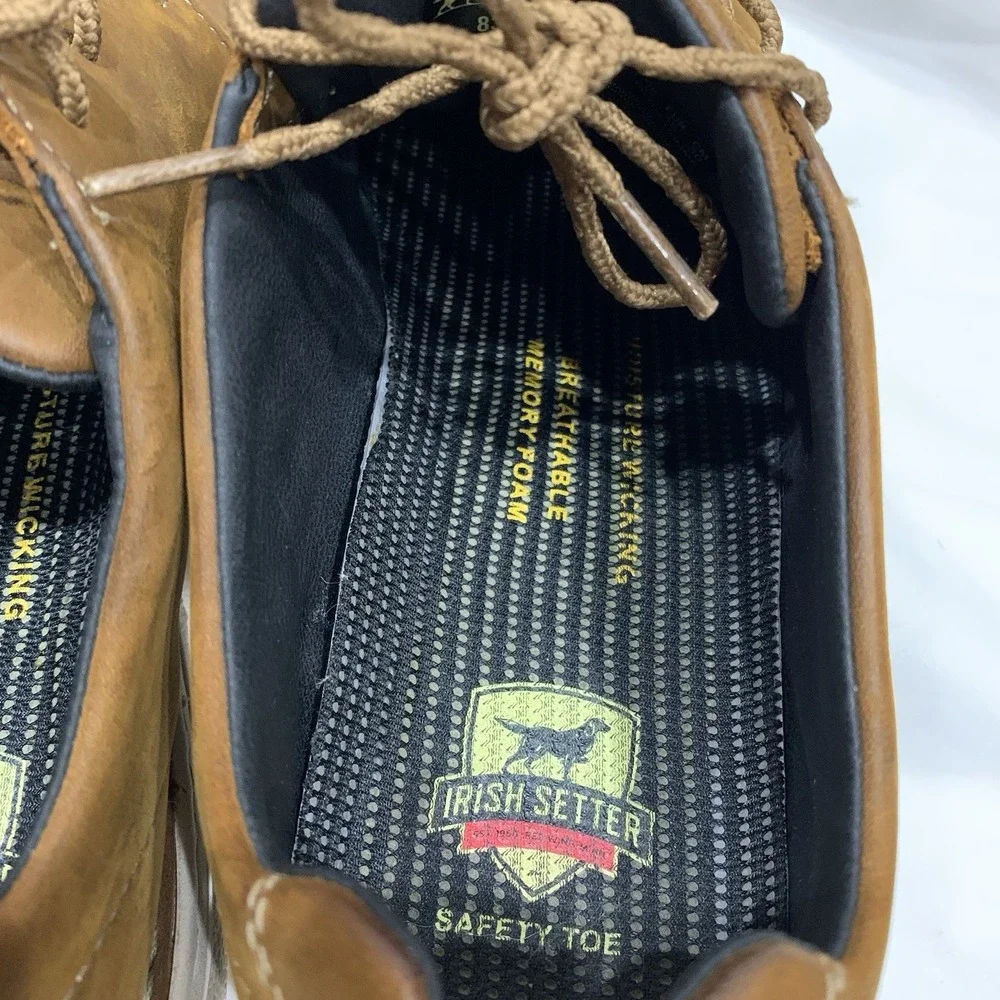 Irish Setter Kasson Aluminum Safety Toe Oxfords Leather Men's SZ-12 Casual Shoes